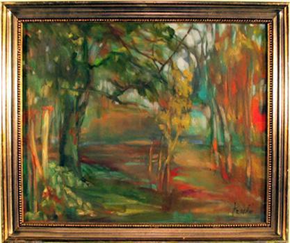 Forest Landscape Oil | Tarshis,{{product.type}}