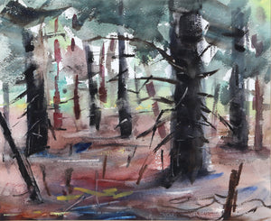 Forest (P2.65) Watercolor | Eve Nethercott,{{product.type}}