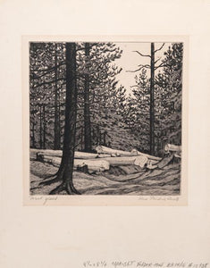 Forest Yield Etching | Alice Standish Buell,{{product.type}}