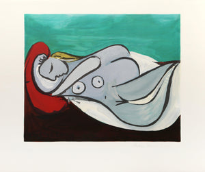 Formeuse a l'Oreiller (Marie-Therese Walter) Lithograph | Pablo Picasso,{{product.type}}