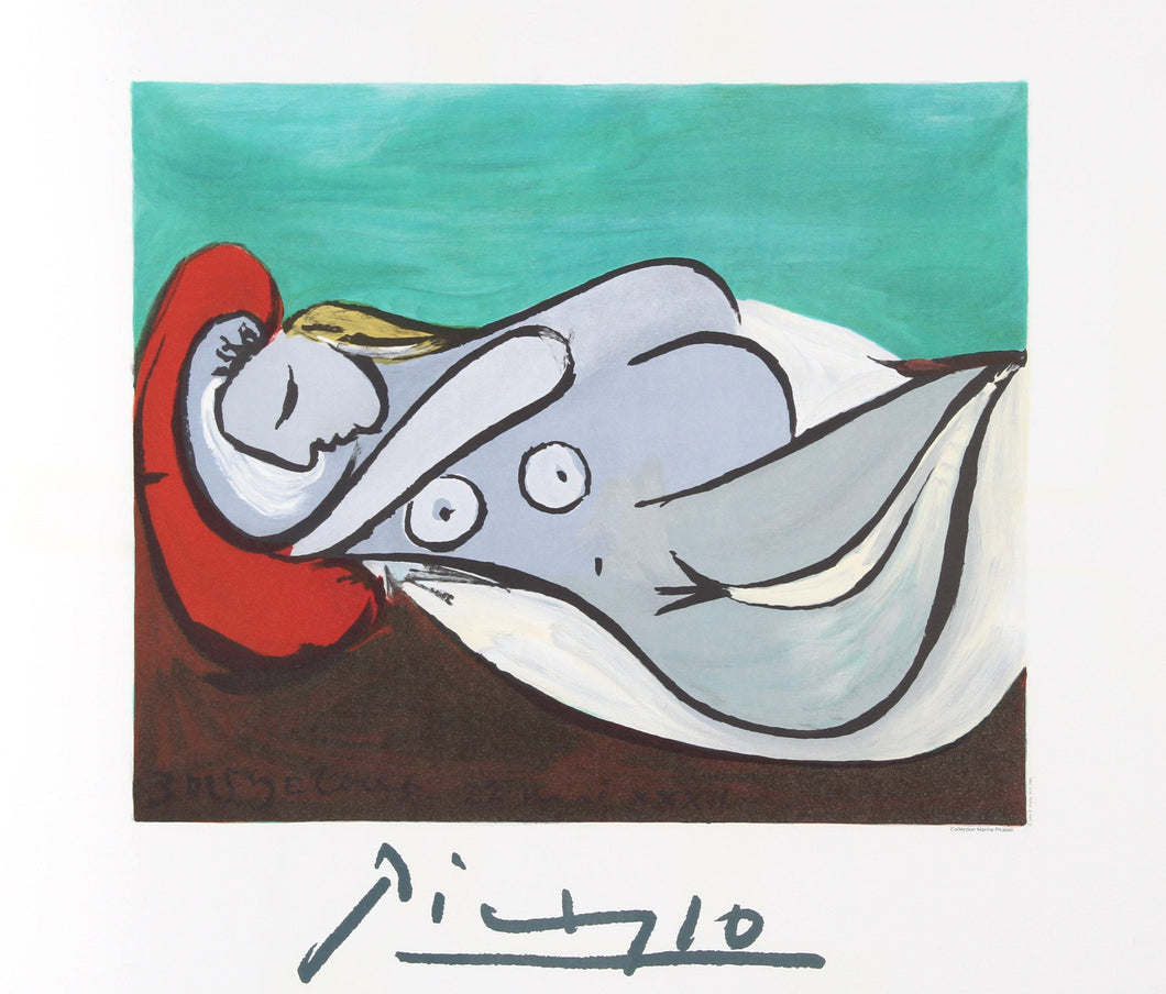 Formeuse a l'Oreiller (Marie-Therese Walter) Lithograph | Pablo Picasso,{{product.type}}