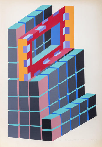 Fortunately Peter Stood Still screenprint | Michael Challenger,{{product.type}}