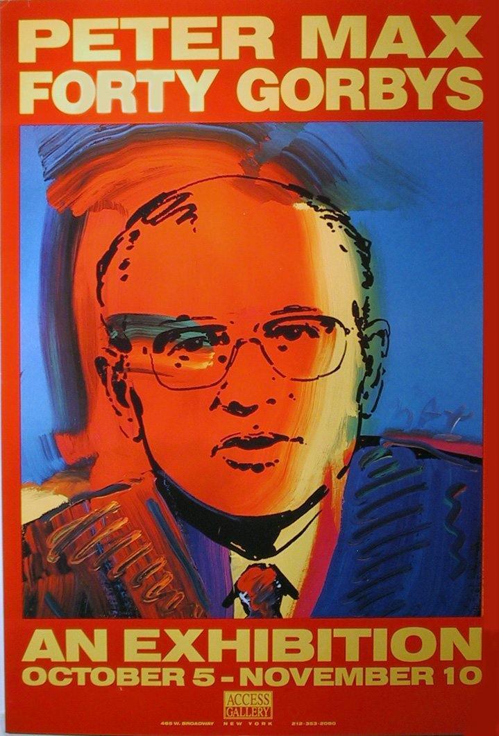 Forty Gorbys Poster | Peter Max,{{product.type}}