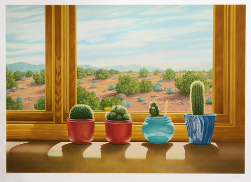 Four Cacti Screenprint | Lorna Patrick,{{product.type}}