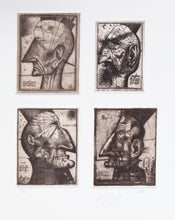 Four Head Composite from Brodsky and Utkin: Projects 1981 - 1990 Etching | Alexander Brodsky and Ilya Utkin,{{product.type}}