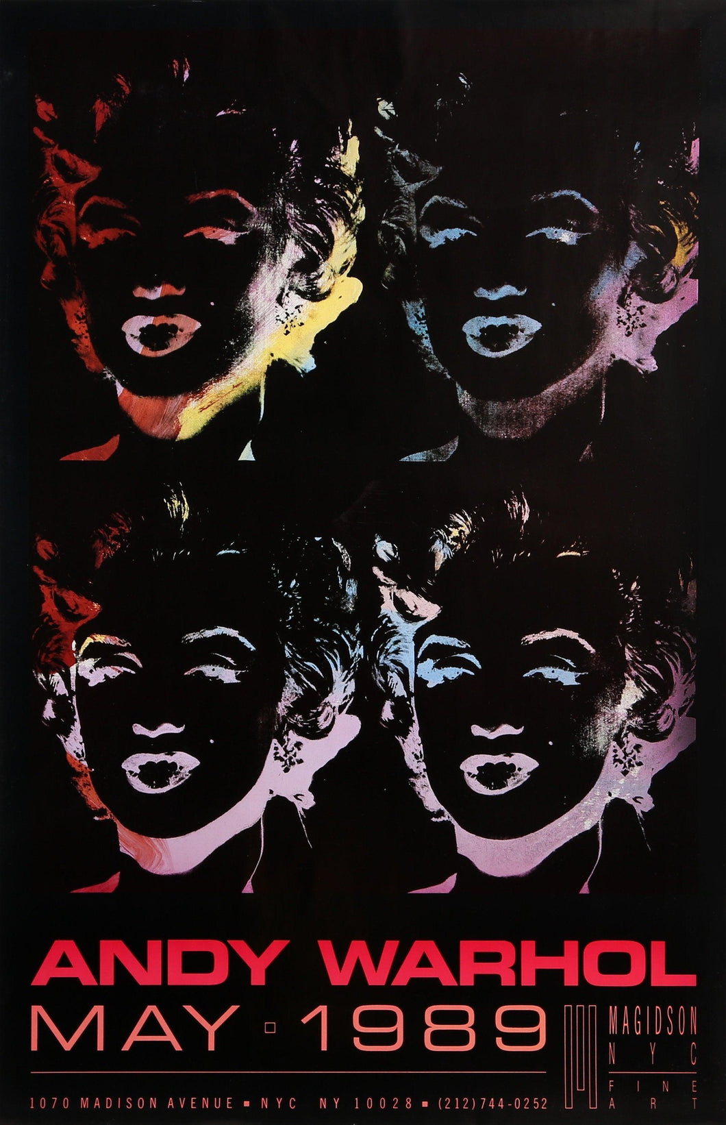 Four Marilyn's Poster | Andy Warhol,{{product.type}}