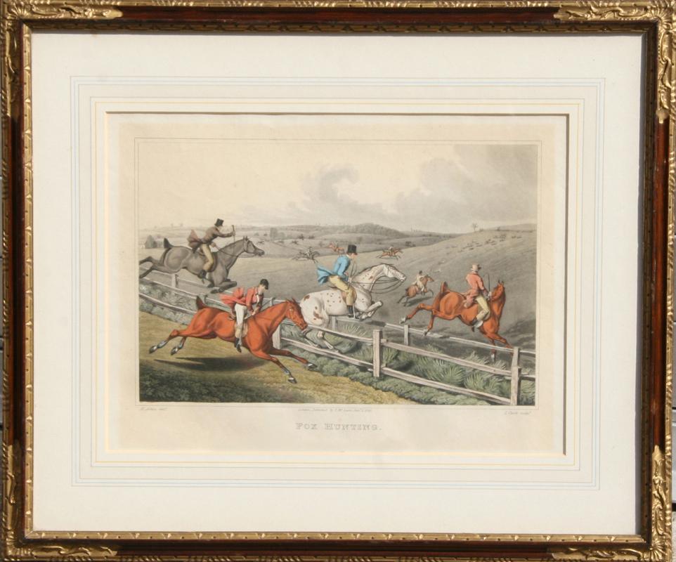 Fox Hunting Etching | Henry Thomas Alken,{{product.type}}