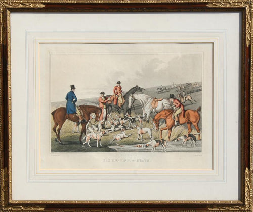 Fox Hunting, The Death Etching | Henry Thomas Alken,{{product.type}}