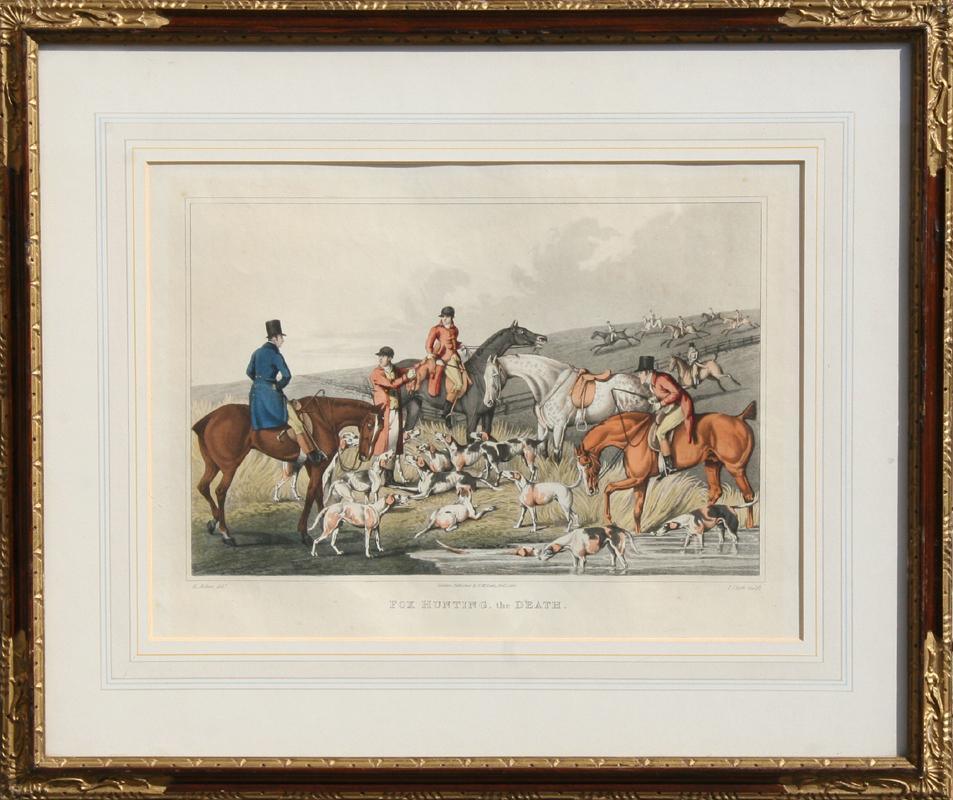 Fox Hunting, The Death Etching | Henry Thomas Alken,{{product.type}}