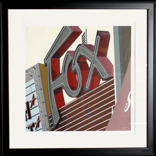 Fox Screenprint | Robert Cottingham,{{product.type}}