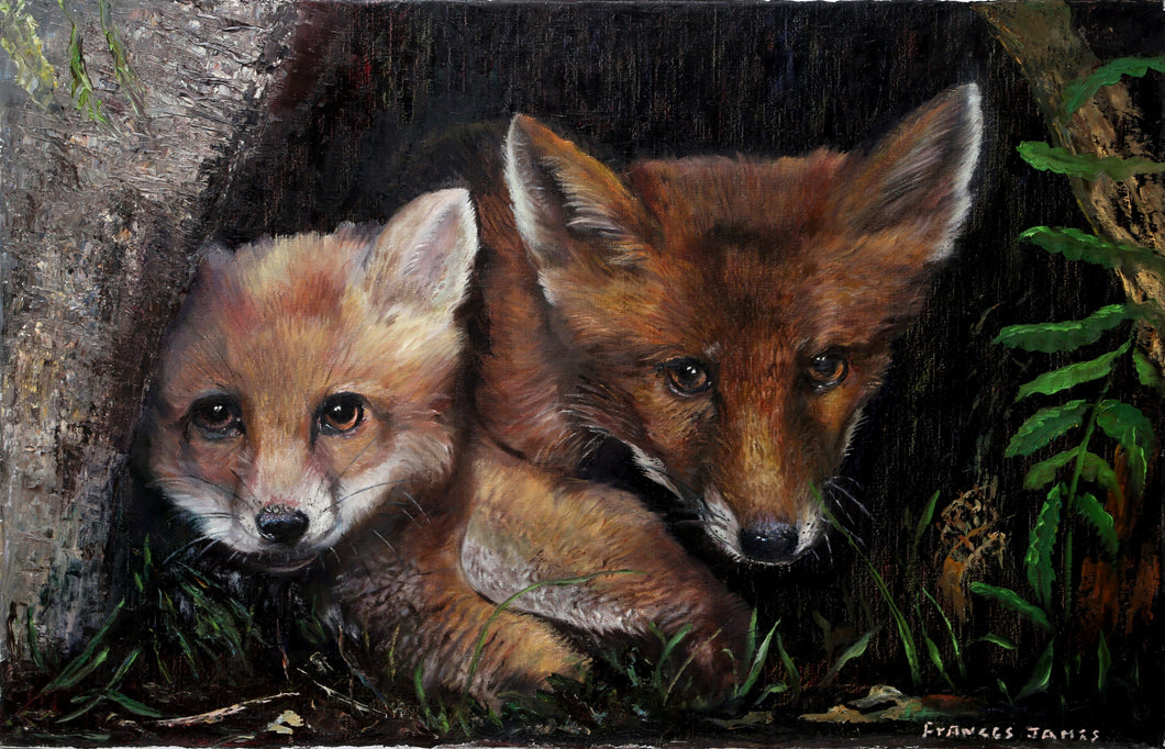 Foxes Oil | Frances James,{{product.type}}