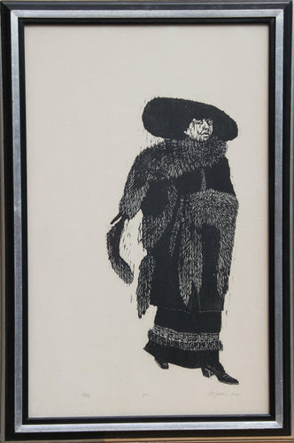 Foxy Woodcut | Pat Golden,{{product.type}}
