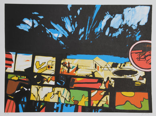 Fragments of a Dream Screenprint | John Hultberg,{{product.type}}