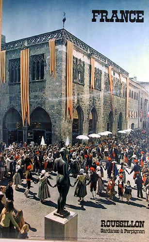 France - Roussillon Poster | Travel Poster,{{product.type}}