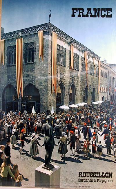 France - Roussillon Poster | Travel Poster,{{product.type}}