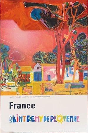 France - Saint Remy de Provence Poster | Roger Bezombes,{{product.type}}