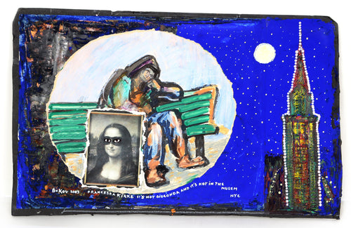 Franceska Kirke It's Not Gioconda Mixed Media | Konstantin Bokov,{{product.type}}
