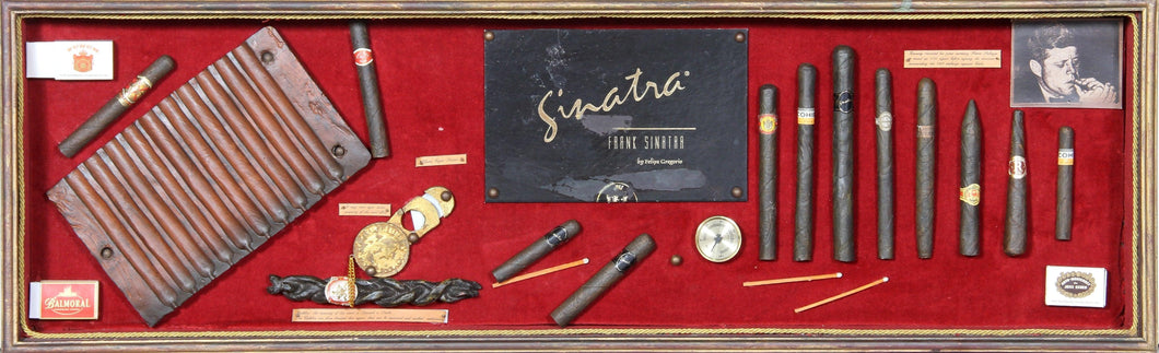 Frank Sinatra Cigars Mixed Media | Unknown Artist,{{product.type}}