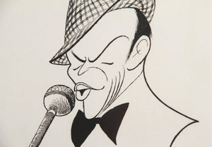Frank Sinatra Etching | Al Hirschfeld,{{product.type}}