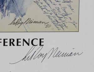 Frank Sinatra - The Conference Poster | LeRoy Neiman,{{product.type}}