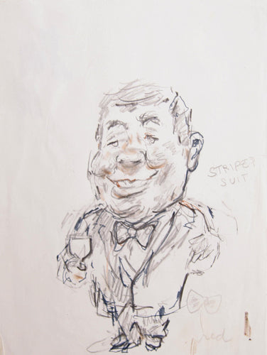 Fred (Striped Suit) Pencil | Marshall Goodman,{{product.type}}