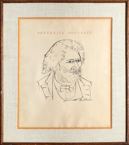 Frederick Douglass Lithograph | Ben Shahn,{{product.type}}