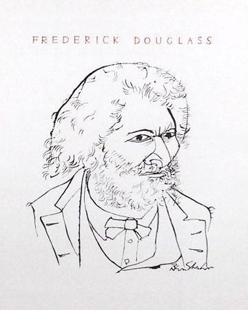 Frederick Douglass Lithograph | Ben Shahn,{{product.type}}