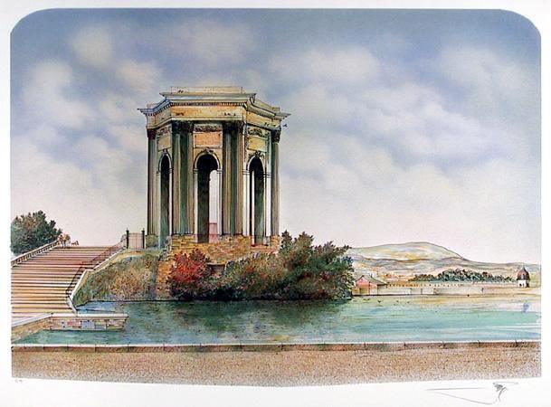 French Monument Lithograph | Rolf Rafflewski,{{product.type}}
