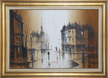 French Street Scene Oil | Albert LeGrand,{{product.type}}