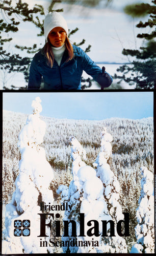 Friendly Finland in Scandinavia Poster | Travel Poster,{{product.type}}