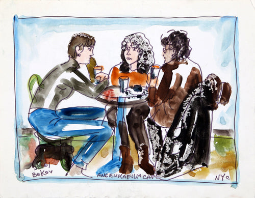 Friends at Angelika Film Center, NYC Mixed Media | Konstantin Bokov,{{product.type}}