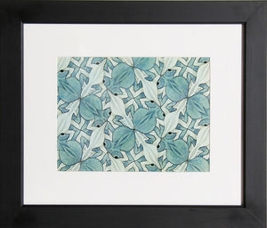 Frogs and Salamanders Poster | M.C. (Maurits Cornelis) Escher,{{product.type}}