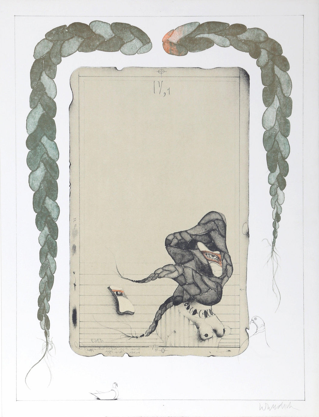From Song of Songs Lithograph | Paul Wunderlich,{{product.type}}
