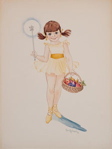 Fruit Fairy Watercolor | Paul Reinman,{{product.type}}