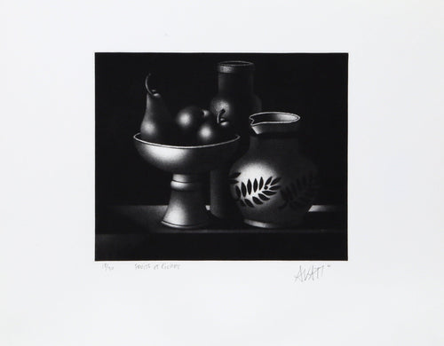 Fruits et Pichet Etching | Mario Avati,{{product.type}}
