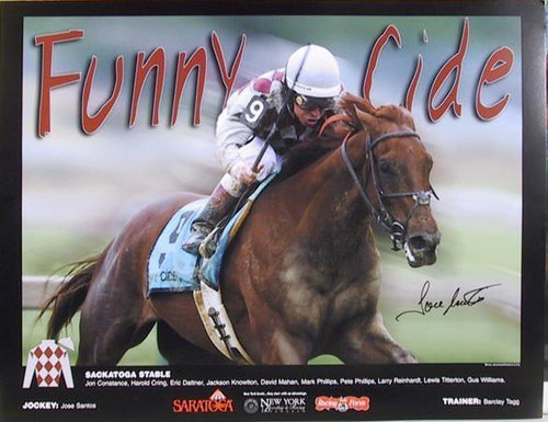 Funny Cide (Saratoga) Poster | Unknown Artist,{{product.type}}