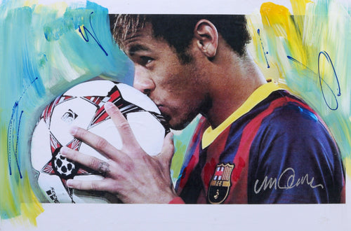 Futbol 2 Mixed Media | Sid Maurer,{{product.type}}