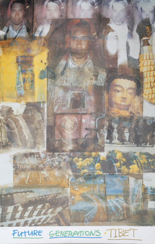 Future Generations Tibet Poster | Robert Rauschenberg,{{product.type}}