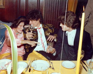 Gala Dali with Two Men at Table from Salvador Dali's Birthday Party Color | Stanley Einzig,{{product.type}}