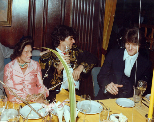 Gala Dali with Two Men II from Salvador Dali's Birthday Party Color | Stanley Einzig,{{product.type}}