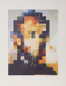 Gala Nude - Lincoln in Dalivision Lithograph | Salvador Dalí,{{product.type}}
