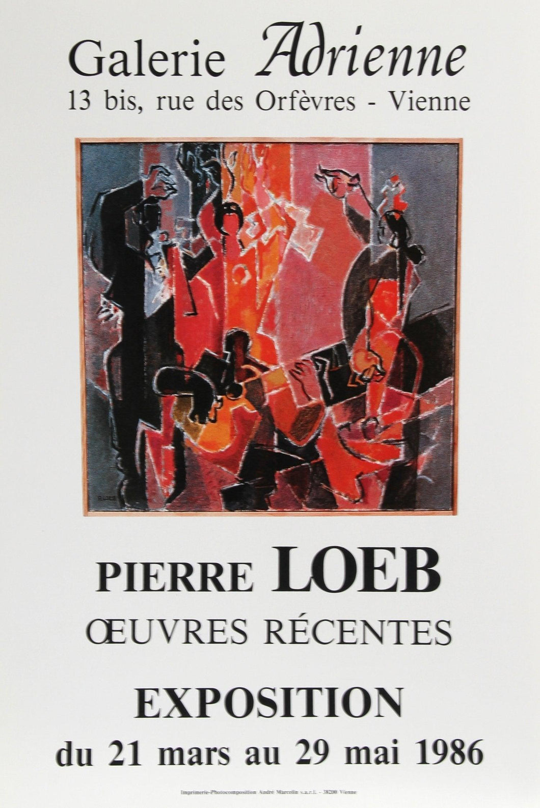 Galerie Adrienne Poster | Pierre Loeb,{{product.type}}