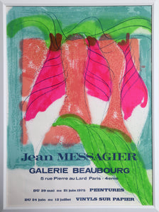 Galerie Beauborg Poster | Jean Messagier,{{product.type}}