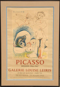 Galerie Louis Leiris: Dessins 1966-1967 Poster | Pablo Picasso,{{product.type}}