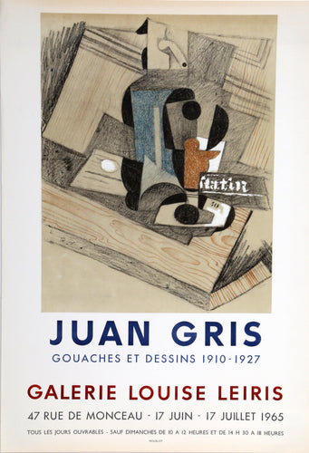 Galerie Louise Leiris Poster | Juan Gris,{{product.type}}
