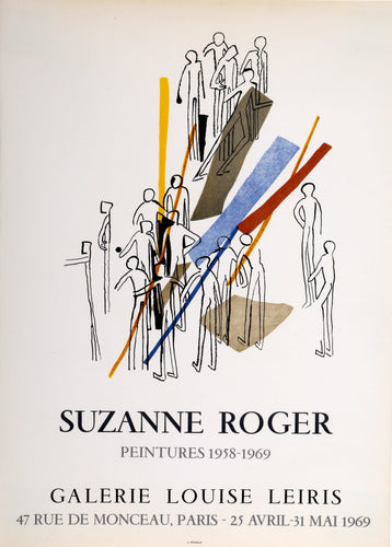 Galerie Louise Leiris Poster | Suzanne Roger,{{product.type}}