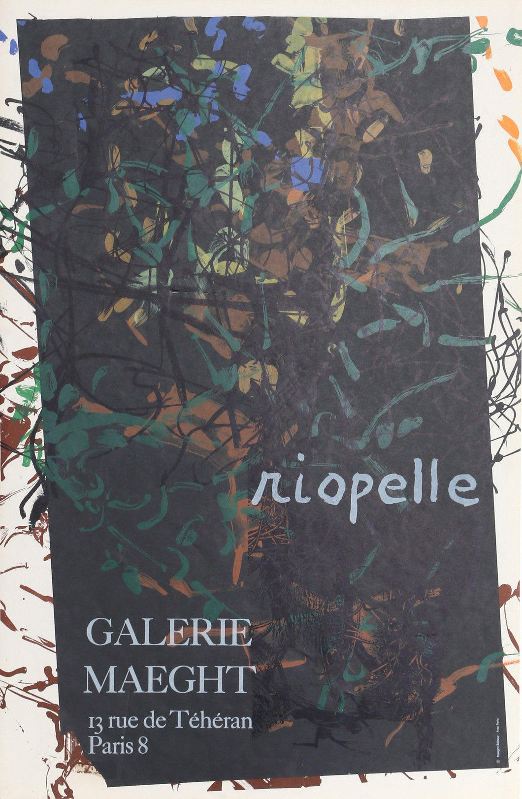 Galerie Maeght I Poster | Jean-Paul Riopelle,{{product.type}}