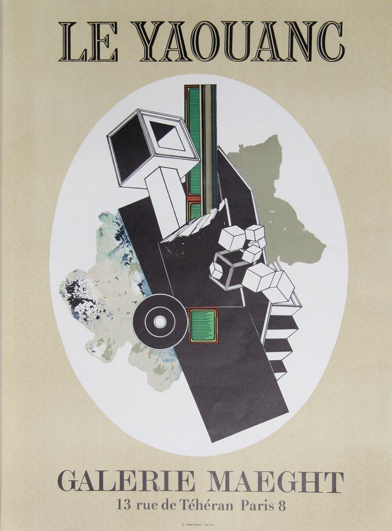Galerie Maeght Poster | Alain Le Yaouanc,{{product.type}}