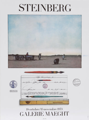 Galerie Maeght Poster | Saul Steinberg,{{product.type}}