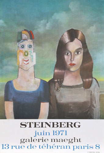 Galerie Maeght Poster | Saul Steinberg,{{product.type}}